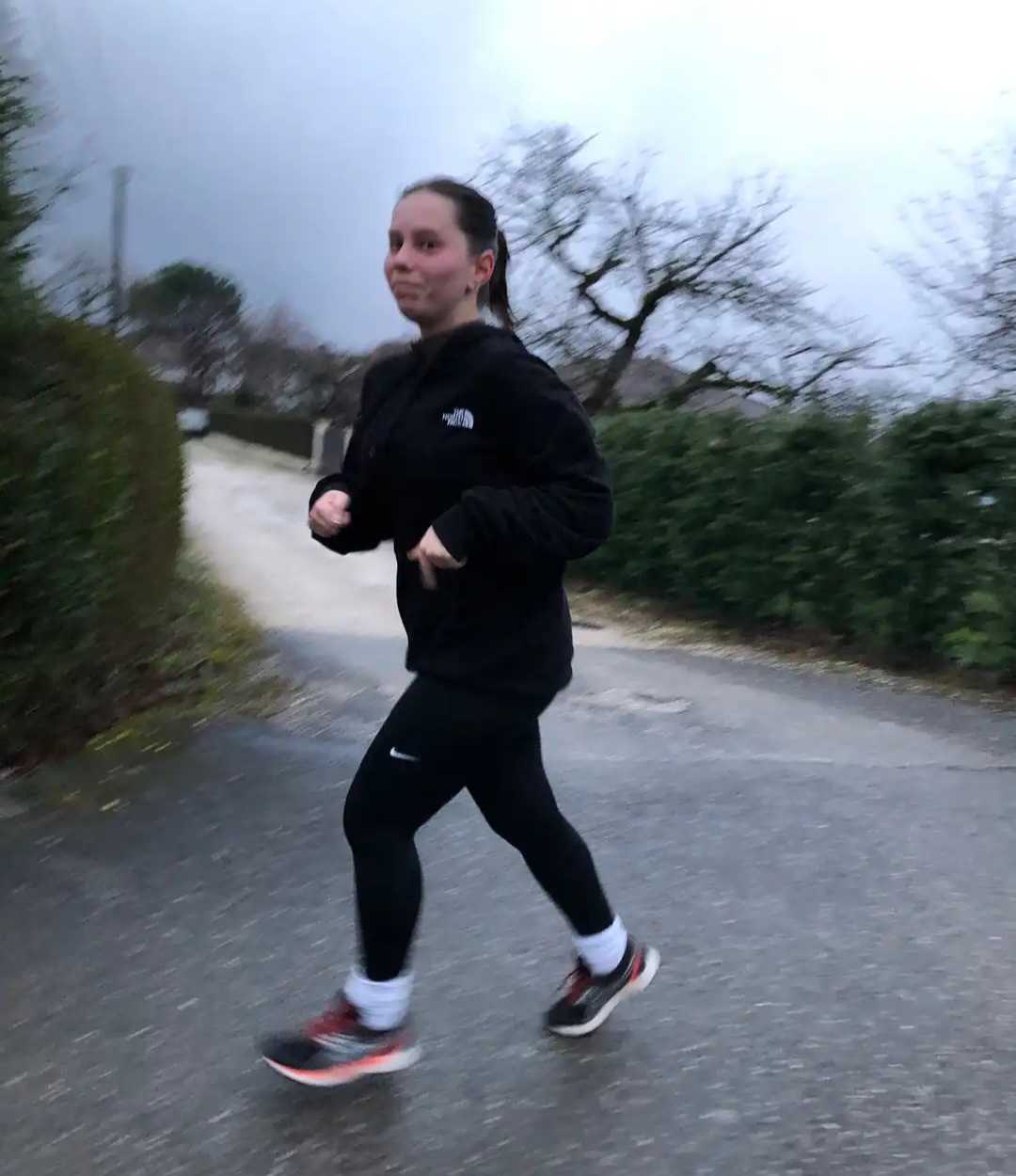 Début de la course