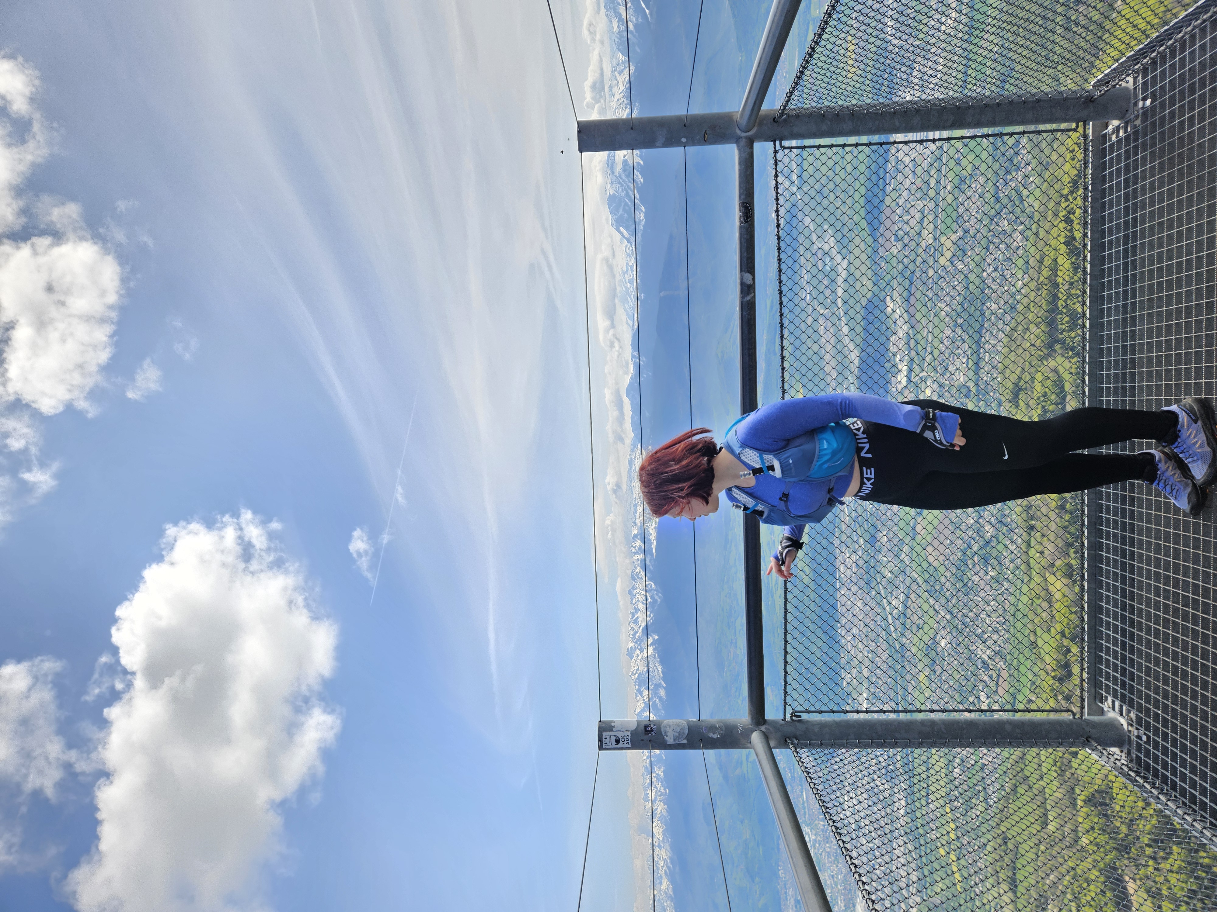 Trail en montagne